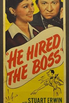 He Hired The Boss (1943) afişi