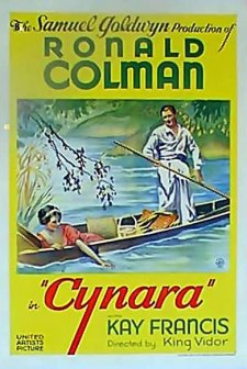 Cynara (1932) afişi