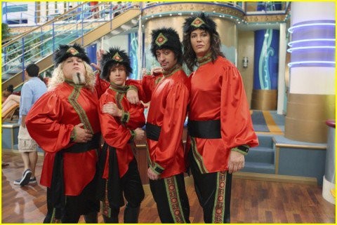 Zack ve Cody Güvertede fotoğrafı