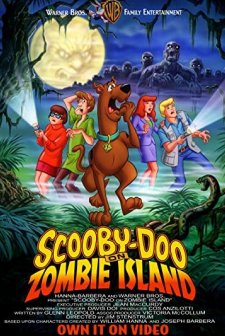 Scooby-doo Zombi Adasında (1998) afişi