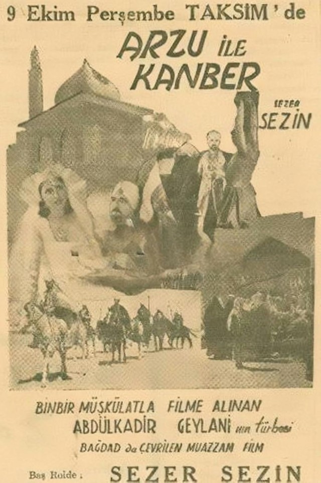 Arzu ile Kamber (1952) afişi