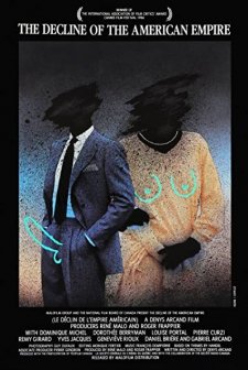 Amerikan imparatorluğunun çöküşü (1986) afişi