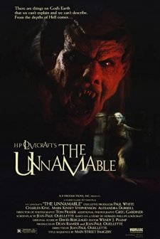 The Unnamable (1988) afişi