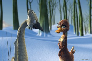 Çirkin Ördek Yavrusu ile Farecik Fotoğrafı