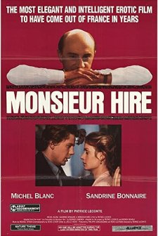 Monsieur Hire (1989) afişi