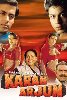 Karan Arjun (1995) afişi