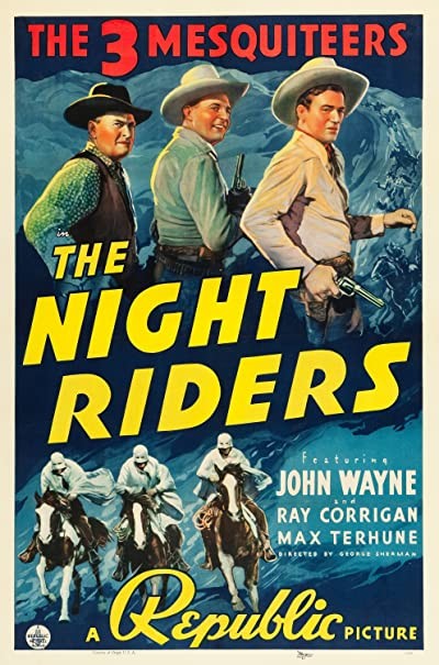 The Night Riders (1939) afişi