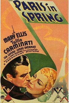 Paris in Spring (1935) afişi