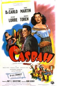 Casbah (1948) afişi