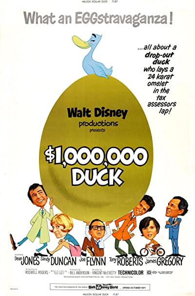The Million Dollar Duck (1971) afişi