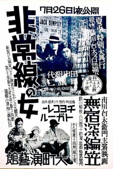 Dragnet Girl (1933) afişi