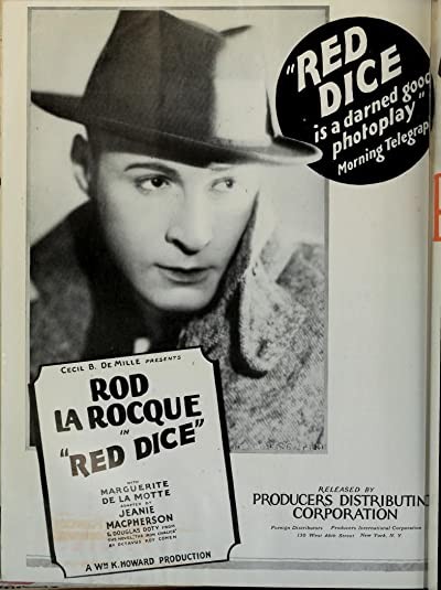 Red Dice (1926) afişi