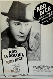 Red Dice (1926) afişi
