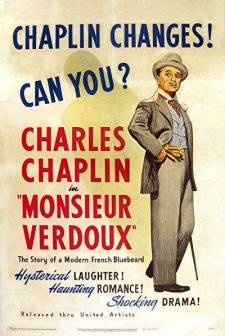 Mösyö Verdoux (1947) afişi