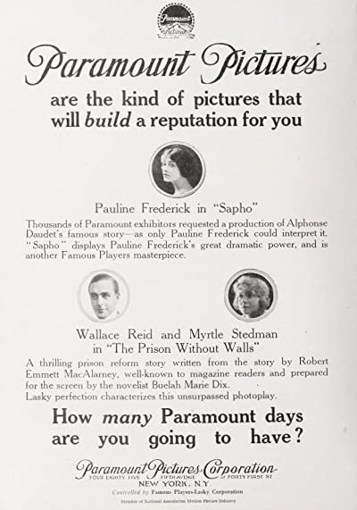 The Prison Without Walls (1917) afişi