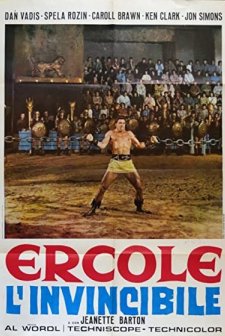 Ercole L'invincibile (1964) afişi