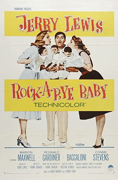 Rock-a-bye Baby (1958) afişi