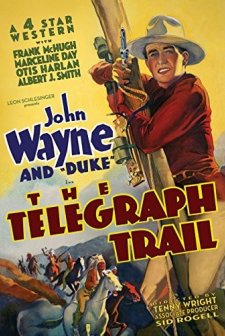 The Telegraph Trail (1933) afişi