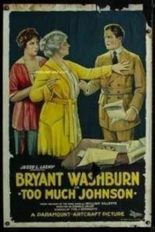Too Much Johnson (1919) afişi