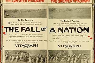 Bir Ulusun çöküşü (1916) afişi