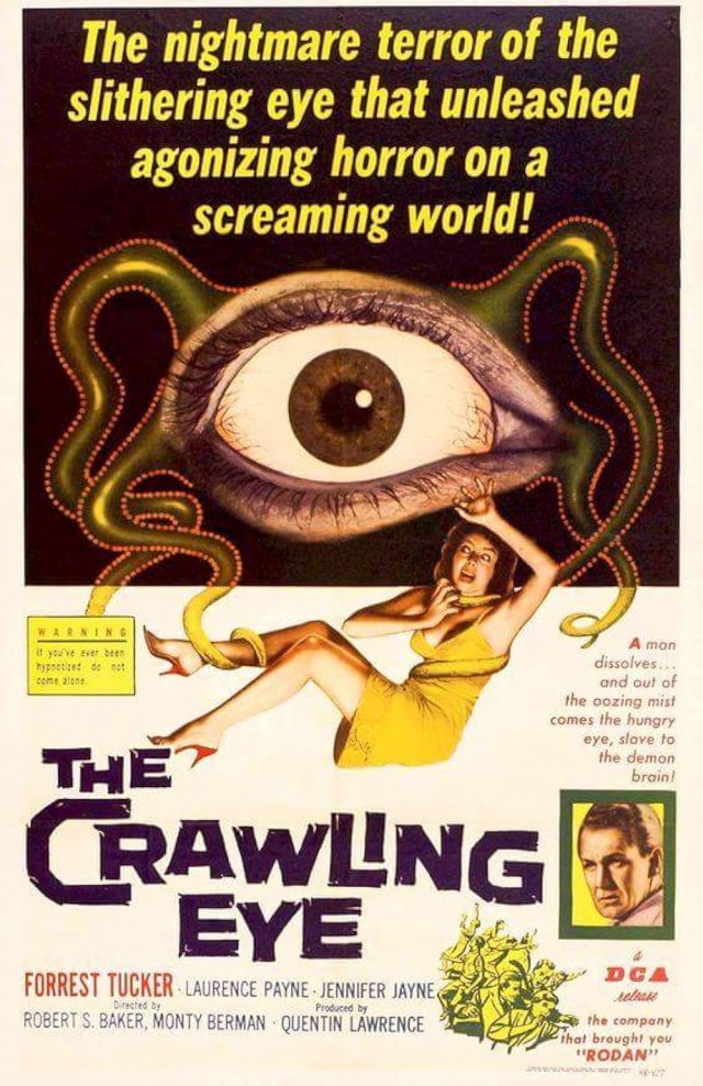 The Crawling Eye (1958) afişi