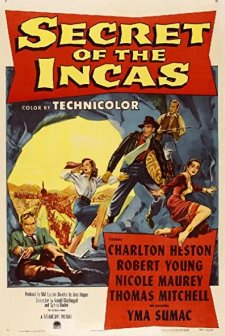 Secret Of The ıncas (1954) afişi