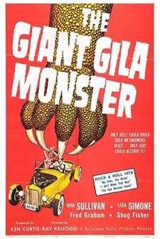 The Giant Gila Monster (1959) afişi