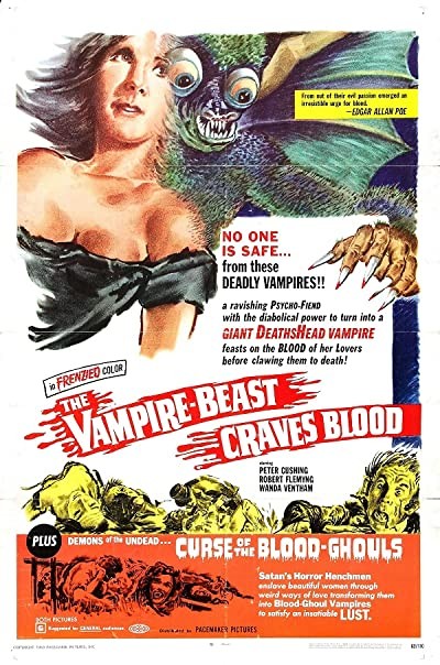 The Blood Beast Terror (1968) afişi