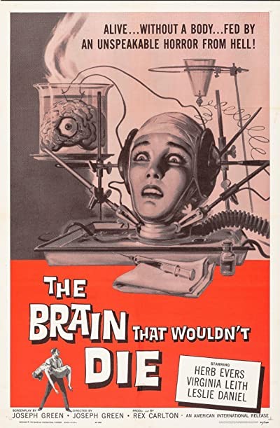 The Brain That Wouldn't Die (1962) afişi