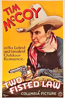 Two-fisted Law (1932) afişi