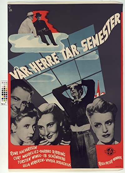 Vår Herre Tar Semester (1947) afişi