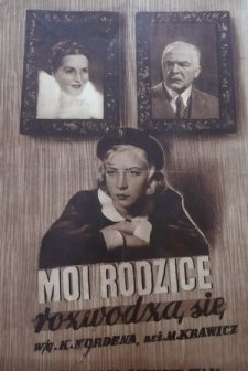 Moi Rodzice Rozwodza Sie (1938) afişi