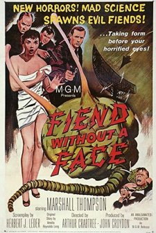 Fiend Without A Face (1958) afişi