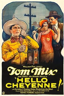 Hello Cheyenne (1928) afişi