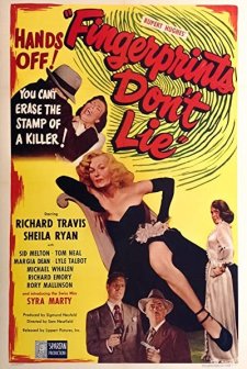 Fingerprints Don't Lie (1951) afişi