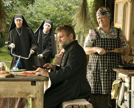 U Pana Boga Za Piecem Fotoğrafı