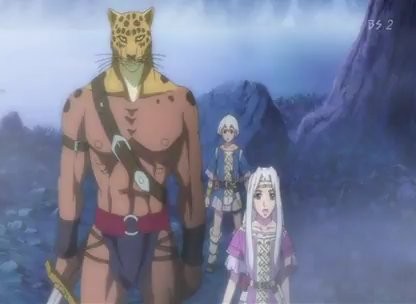 Leopar Maskeli Baş fotoğrafı