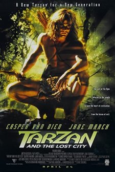 Tarzan Kayıp Şehir (1998) afişi