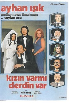 Kızın Var Mı Derdin Var (1973) afişi