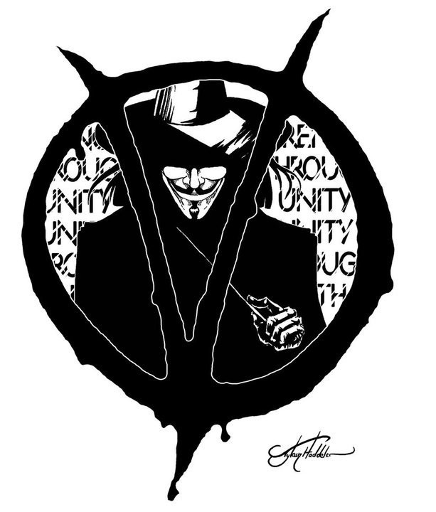 V For Vendetta Fotoğrafı