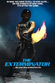 The Exterminator (1980) afişi