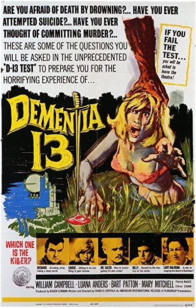 Dementia 13 (1963) afişi