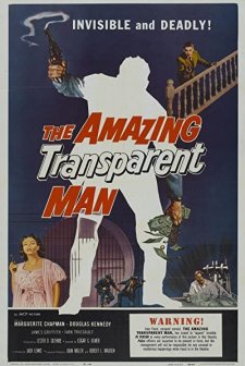 The Amazing Transparent Man (1960) afişi