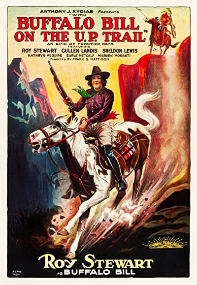 With Buffalo Bill On The U. P. Trail (1926) afişi