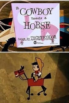 A Cowboy Needs A Horse (1956) afişi