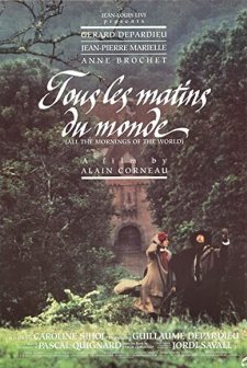 Dünyanın Tüm Sabahları (1991) afişi