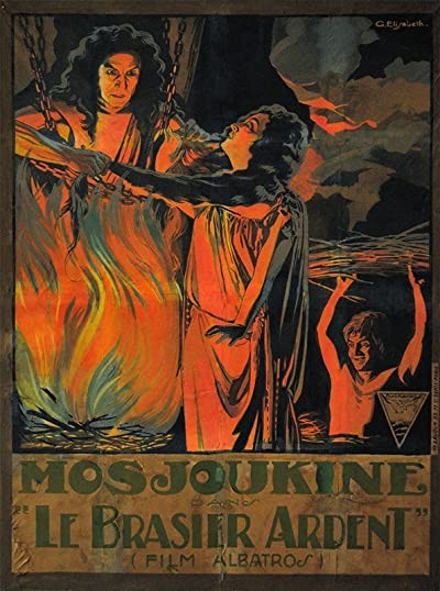 Le Brasier Ardent (1923) afişi