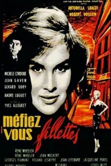 Méfiez-vous, fillettes! (1957) afişi