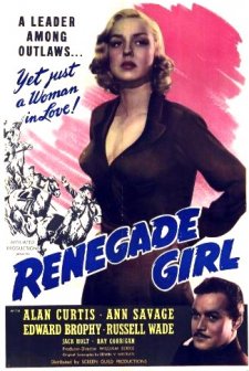 Renegade Girl (1946) afişi