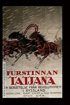 Tatjana (1923) afişi